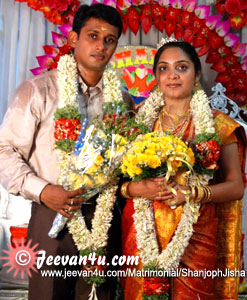 Shanjoph Jisha Marriage Photos Kannur Kerala India